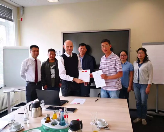 我司高管协同苏州建设交通高等职业技术学校赴德国考察访问