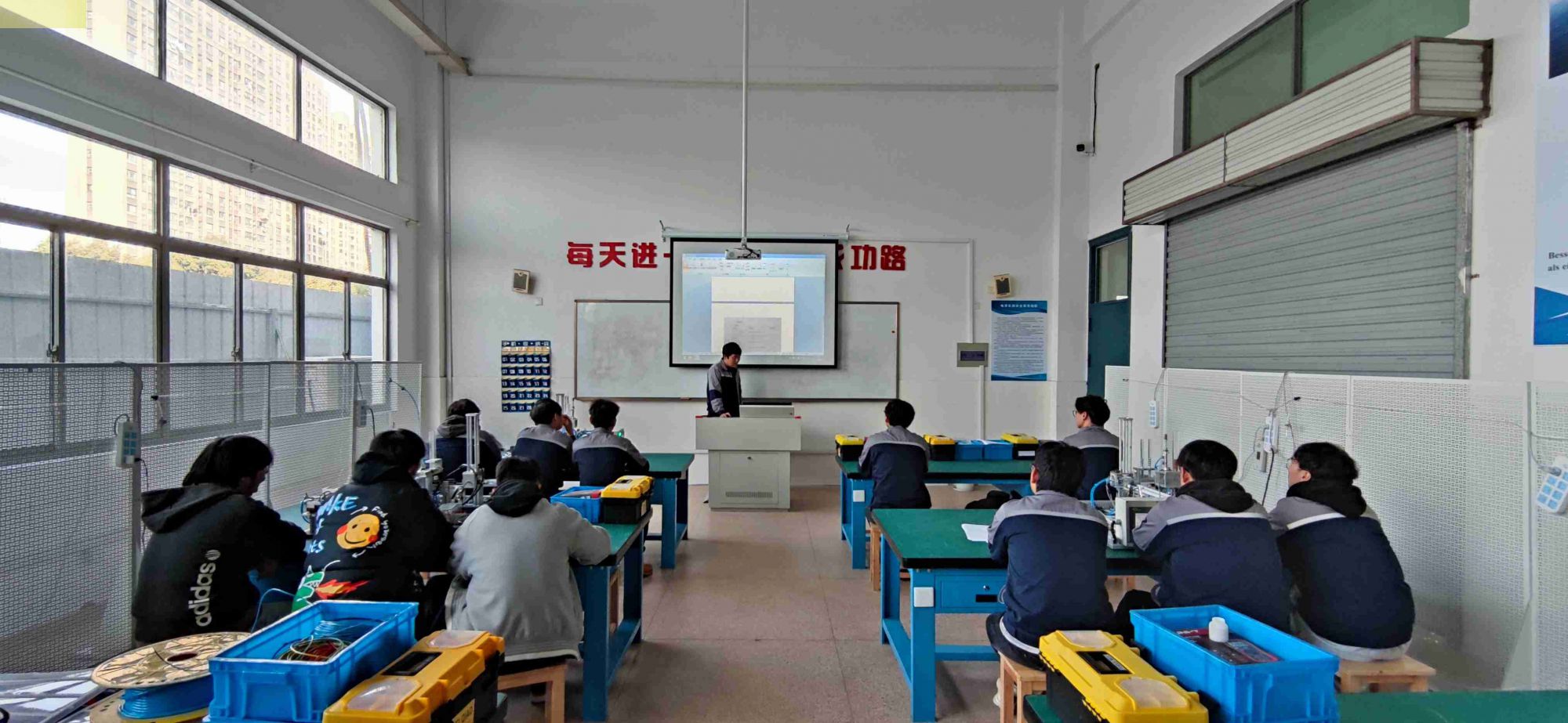 吴中中专中德学院17级项目汇报圆满结束